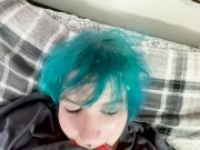 Emo Girl With Huge Tits Give Sloppy Head and Tittyfuck