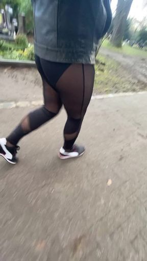 Walk in See through Leggings