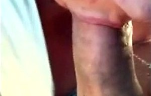 Sucking my bf for my hubby