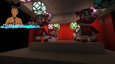 Minecraft Sexcraft The Jenny Mod fnaf - Some real nice poses from an animatronic and a hand job