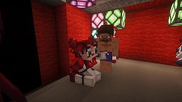 Minecraft Sexcraft The Jenny Mod fnaf - Some real nice poses from an animatronic and a hand job