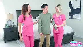 Filthy Teen 18+ Sluts Threesome Amazing Porn Video