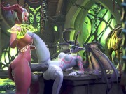 Draenei futanari compilation #2