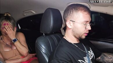 Monique Fuentes milf cuckolded by chauffeur while sucking big cock on camera live