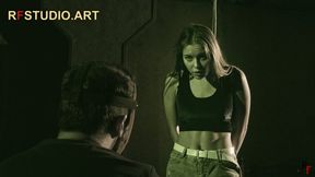 Leya Under Interrogation - Rough Dungeon Treatment in Handcuffs (FULL HD MP4)