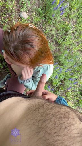 Almost Caught- Hot Couple Camping and Hiking Sex Tape