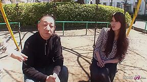 Japanese Wife Talk To Creampie Fuck With Ugly Stranger At Pickup Casting In Uncensored Porn