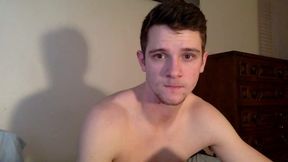 Wes Shows Off His Hot American Body and Jerks Off and Cums