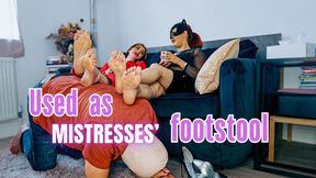 MCD - USED AS MISTRESSES' FOOTSTOOL - Full HD