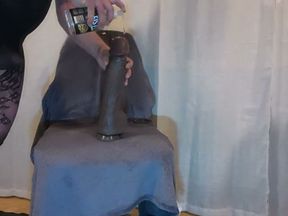 Solo Dildo big boy rude assfuck