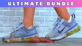 Goddess Amber - Busting the Cum From Your Balls In My Muddy Nike Air Max 2021 - 196 Ultimate Bundle - Trample Trampling Cock CBT Crush Crushing Shoejob Footjob Cumshot Dirty Trainer Trainers Shoe Foot Feet Fetish