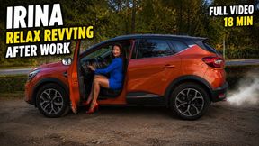 Irina Relaxing and Revving After Work Full 18 Minute Video 1080