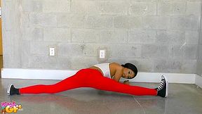 Fitness Black Teen 18+ Hooks Up With Thick-dicker