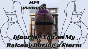 SSBBW Rachel Ignores You While Watching a Storm MP4 1920x1080