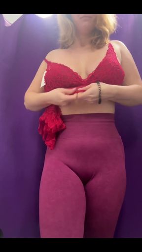 I Decided to Treat Myself a Little and Buy a New Red Bra. Does It Suit Me?