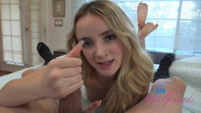 ”GFE Experience with pornstar Maria Kazi jacking off & fucking prick P-O-V”