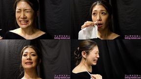 Minaho Ariga - CLOSE-UP of Japanese cute girl SNEEZING MOV