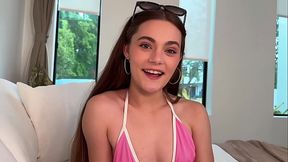 Slutty Eighteen Year Old Stepsis Wants To Fuck Me! - Juniper Ren - FantasyPOV