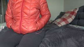 Older stepmom gives virgin stepson first handjob of his life.