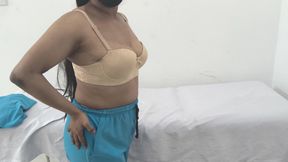 Big Ass Busty Nurse Masturbates Her Juicy Pussy in Hospital, Real Homemade Amateur