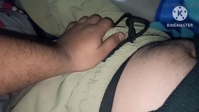 Stepbro's Midnight Monster Cock Grip Destroyed Virgin Hand Gushing Cum Flood