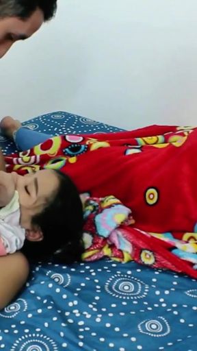 I fuck my girlfriend's busty best friend in her face and she doesn't notice   Clip 3