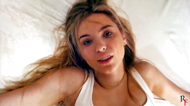 Blonde fetish dominatrix Sally pins her lover down and tortures her with relentless tickling in a sensual BDSM game