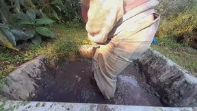 Muddy Sweater and Blue Jeans Sensual Mud Temptations