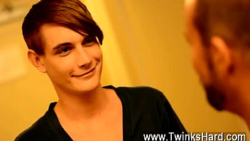 Hot gay Twink rent dude Preston gets an ample fuck when a fresh