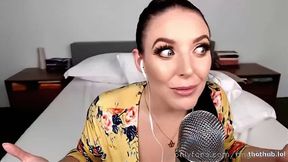 Angela White ASMR Dildo Fuck