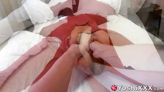 Yoshi Kawasaki Takes Double Fisting in Hairy Asian Ass