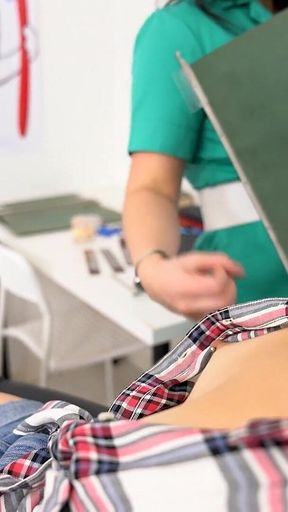 Downblouse Dentist - JOI