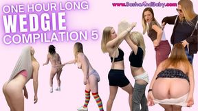 One Hour Wedgie Compilation 5 - Atomic - Chinlock - Pile Driver - Bully Loser Dweeb School Bully Tidy Whities