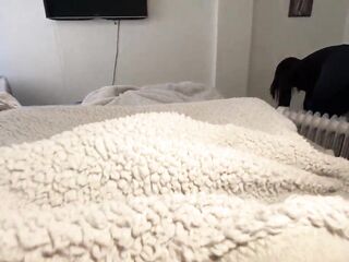 maid came to clean my room but ended up sitting on my jock with her large white booty