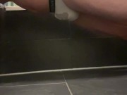 Push up pee