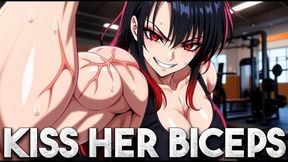 Biceps Worship Session - Rika Makes You Worship Her Powerful Arms