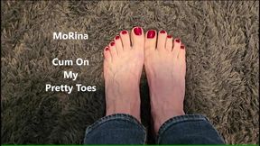 Cum on My Pretty Toes - MoRina Feet JOI cum countdown