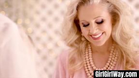 GirlGirlWay com - Julia Ann and Carolina Sweets savor sensual lesbian fucking