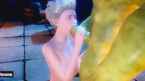 Anime Monster Fucks Babe Vigorously Until She Screams Loudly