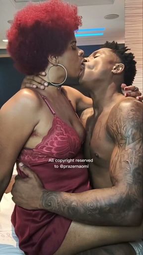 Kissing Intensely, with Spit and Lots of Drool