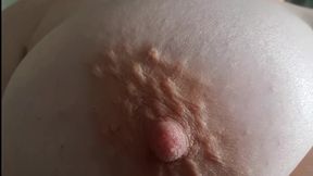 My Super Hard Nipples Closeup