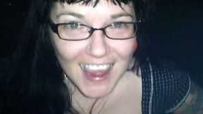Nerdy short haired cheap mature slut sucked my buddy's dick dry