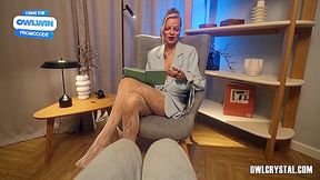 The Horny Sexologist With A Pretty Face Helps Me Out With Dirty Talk And Her Tight, Wet Pussy