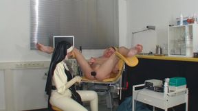 A perverted anal exam