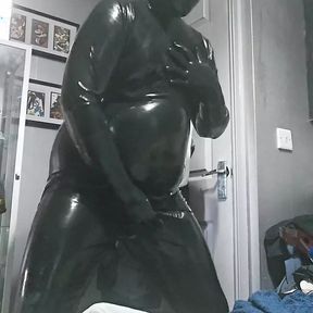 Encased in latex