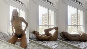 the neighbors across the street see me naked