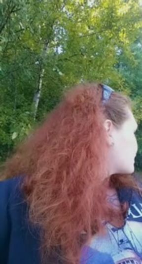 Smoking in the park