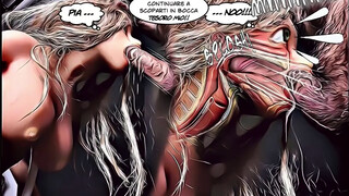 LARA FUCK-FEST COMICS - CORTI