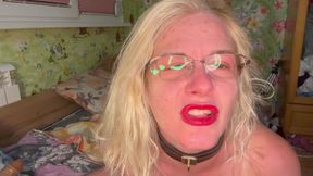 Self degrade, self piss, self spank