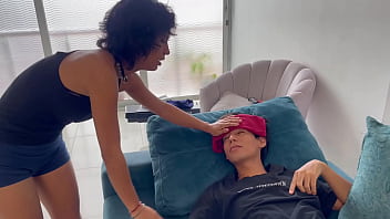 My little stepsister gets confused and accidentally gives me viagra and I end up fucking her hard until I cum in her